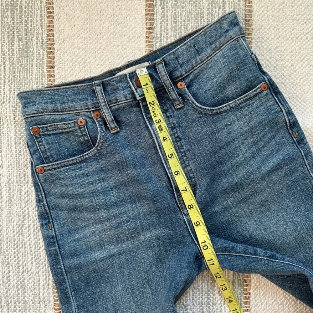 Madewell Classic Straight Jeans in Cristoforo Wash: Selvedge Edition Women’s 24 - Picture 7 of 12